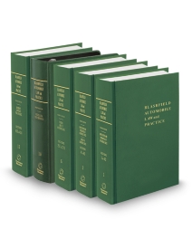 Blashfield Automobile Law and Practice, 2025-2026 ed.