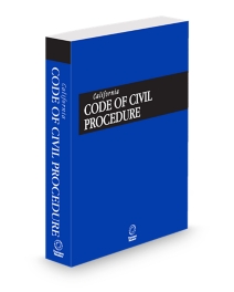 California Desktop California Code of Civil Procedure, 2026 ed.
