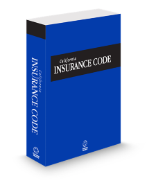 California Desktop California Insurance Code, 2026 ed.