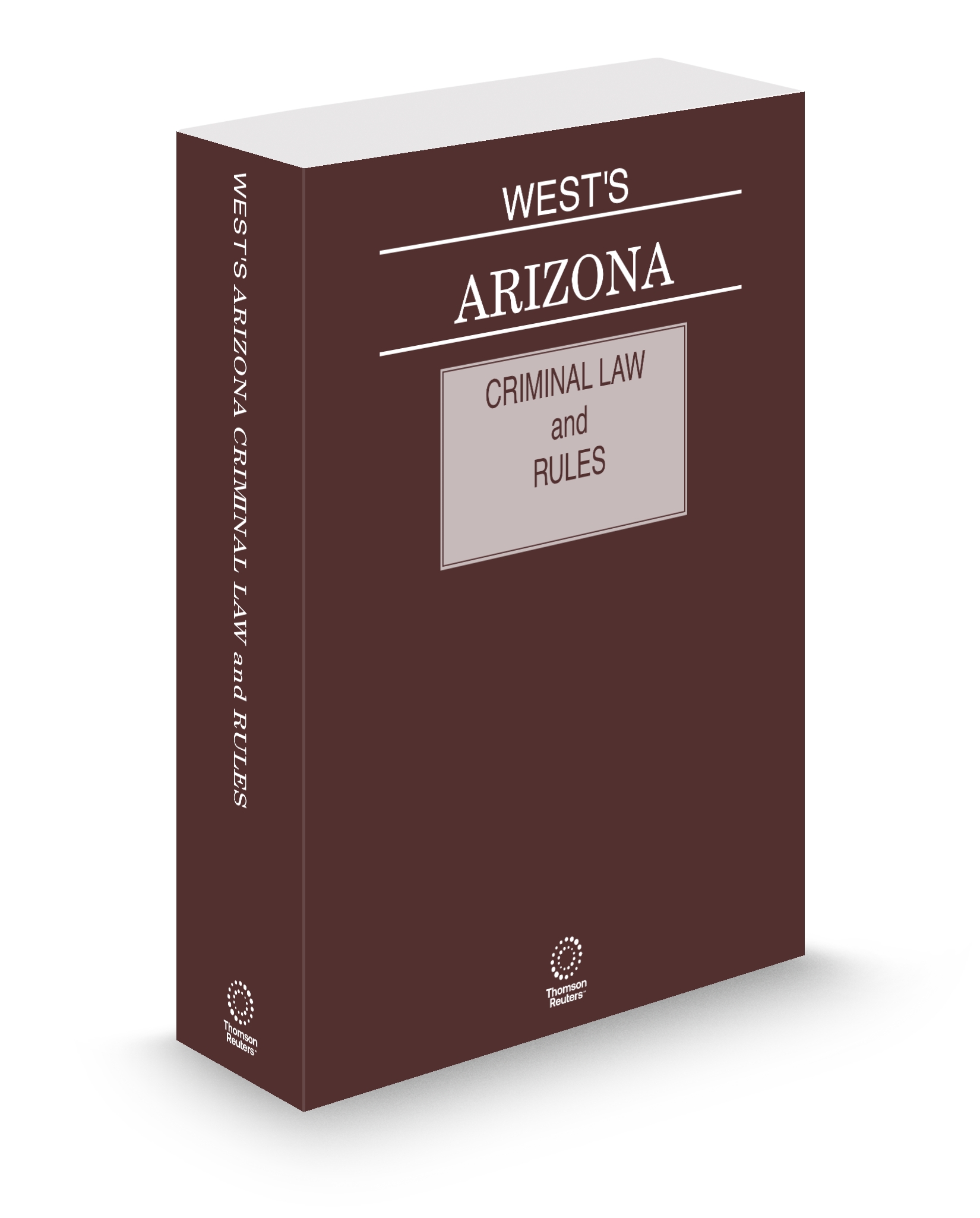 Cover of WEST'S AZ CRIMINAL LAW AND RULES SUB