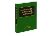 McConaughey's Georgia Divorce, Alimony and Child Custody, 2025-2026 ed.