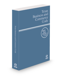 Texas Business and Commerce Code, 2026 ed.
