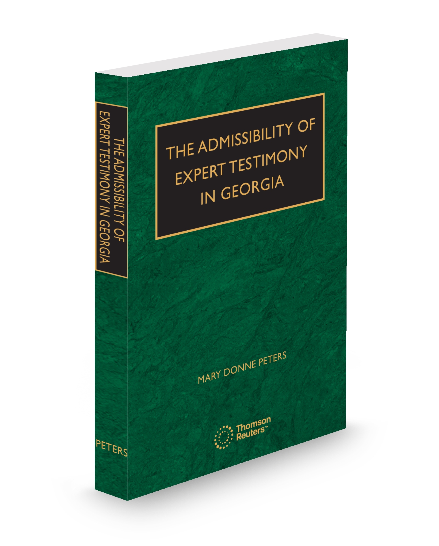 Cover of The Admissibility of Expert Testimony in Georgia, 2025-2026 ed.