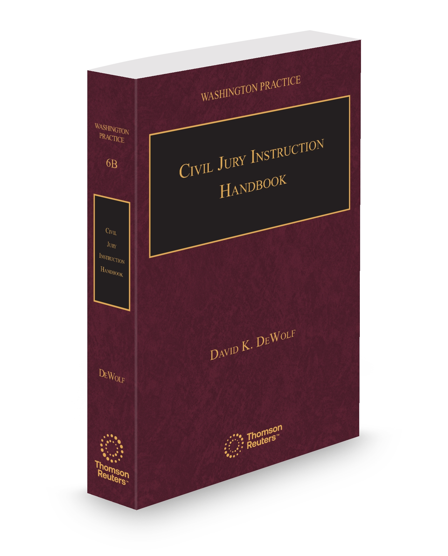 Cover of Civil Jury Instruction Handbook, 2025-2026 ed. (Vol. 6B, Washington Practice Series)