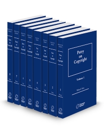 Patry On Copyright, Release 37