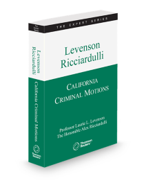 California Criminal Motion, 2025-2026 ed.