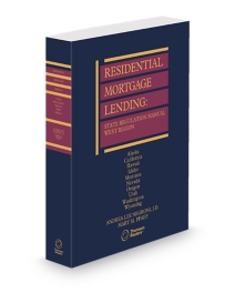 Residential Mortgage Lending State Regulation Manual West, 2026-2 ed.