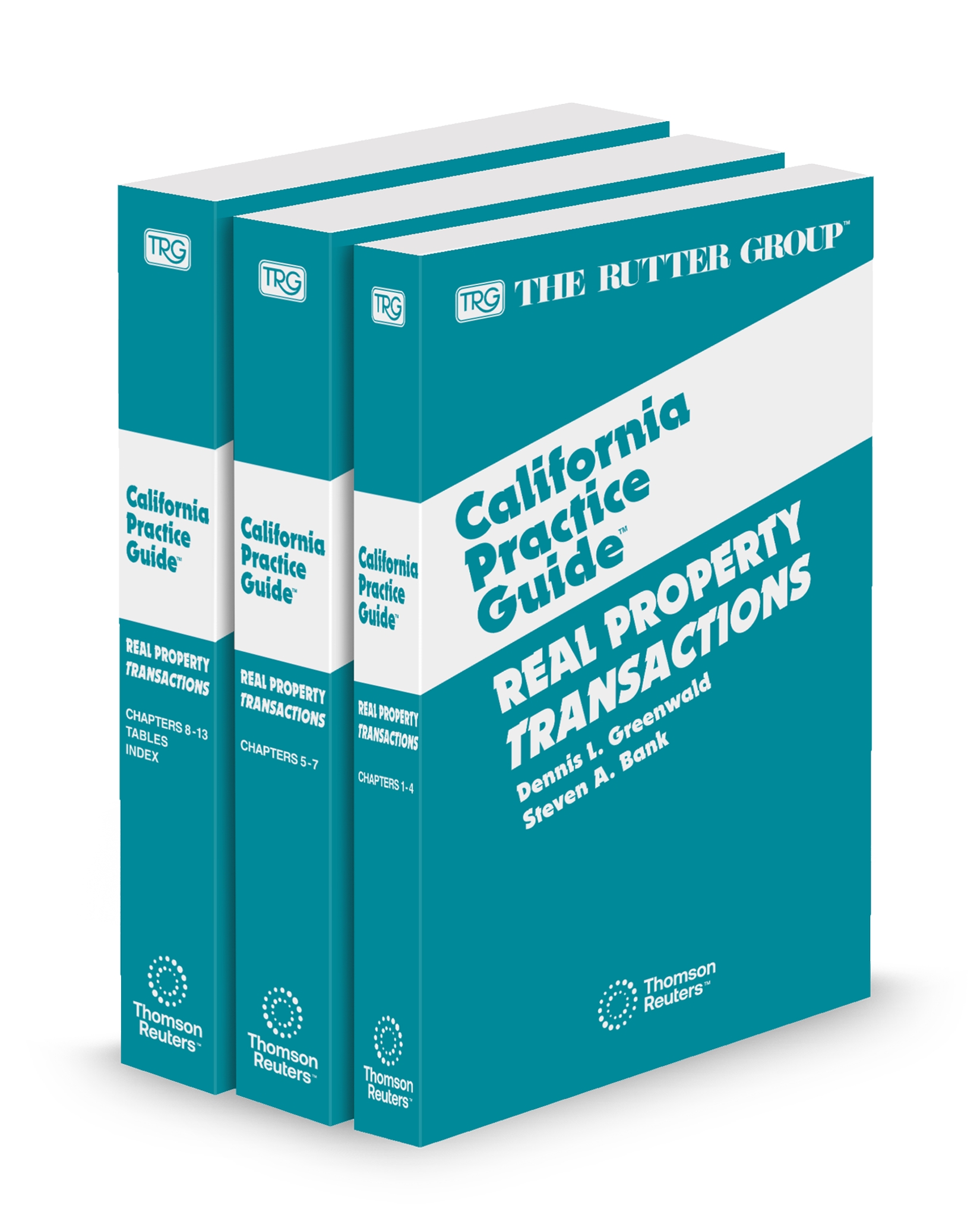 Cover of TRG CA PRACTICE GUIDE REAL PROPERTY TRANSACTIONS FULL SET