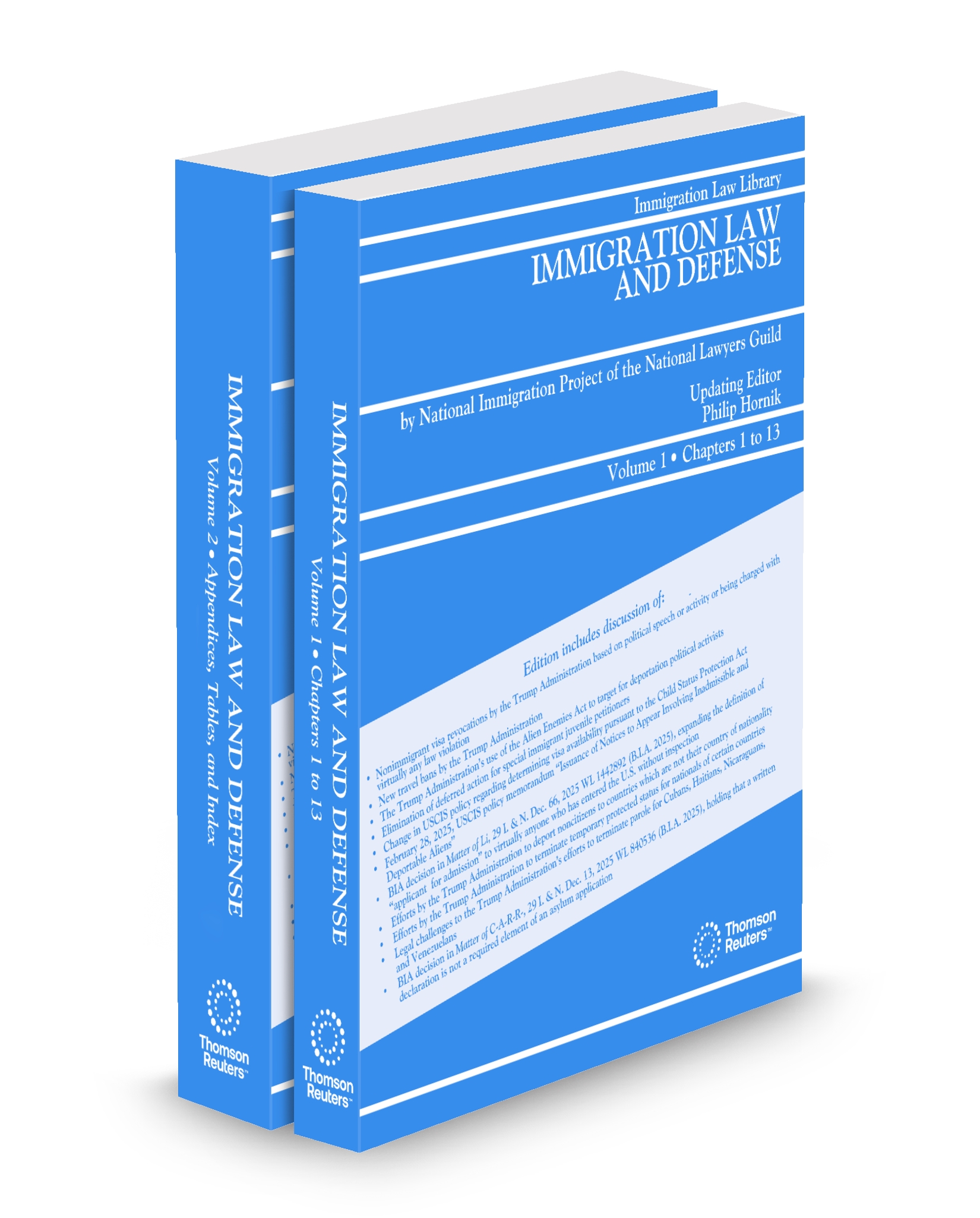 Cover of Immigration Law and Defense, Fall 2025 ed.