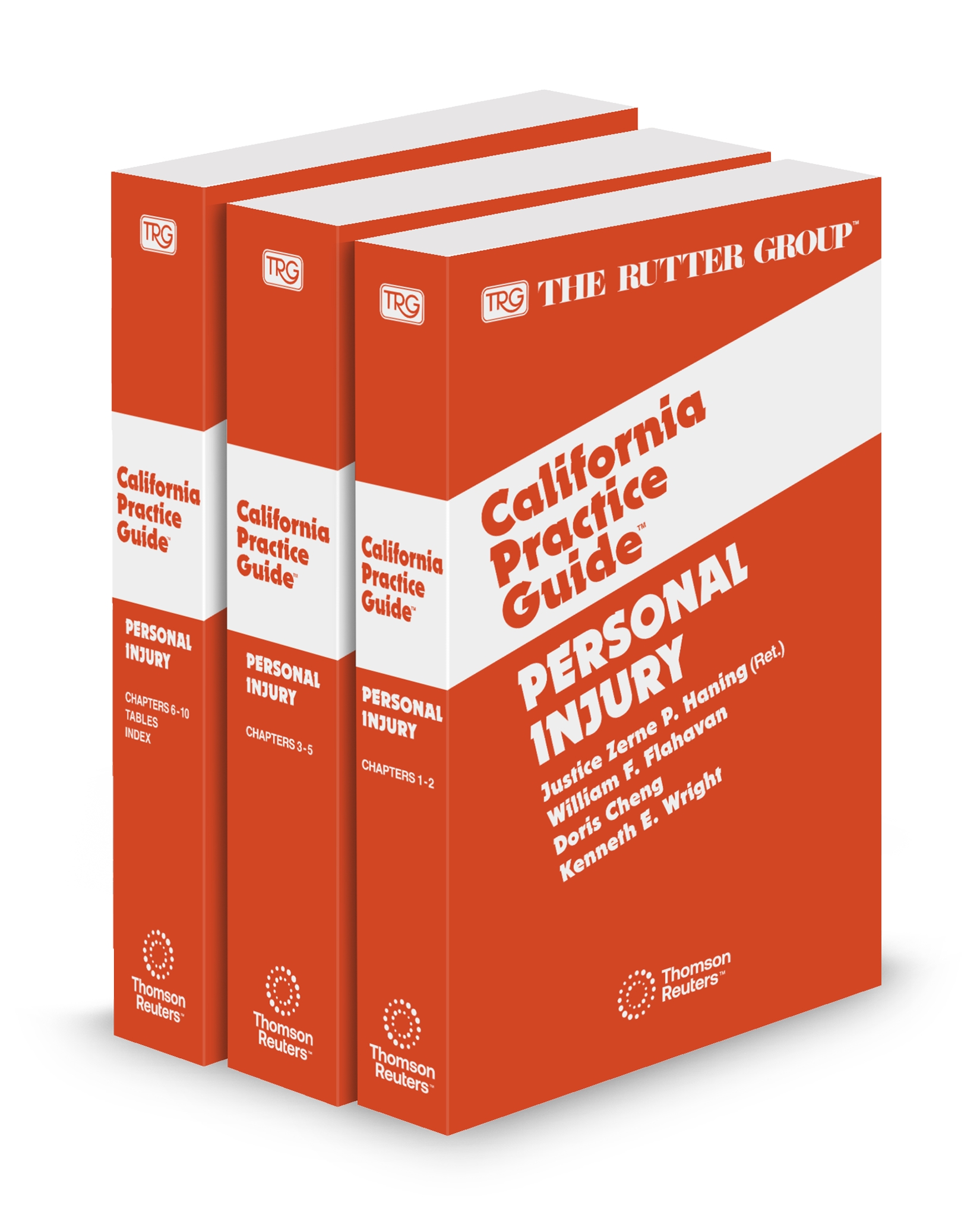 Cover of TRG CA PRACTICE GUIDE PERSONAL INJURY CH 1-10 TABLES AND INDEX FULL SET