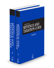California Desktop Revenue and Taxation Code, 2026 ed.