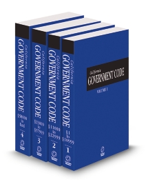 California Desktop Government Code, 2026 ed.