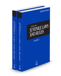 California Juvenile Laws and Rules, California Desktop Codes, 2026 ed.