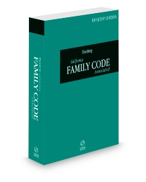 Blumberg California Family Code Annotated, 2026 ed.