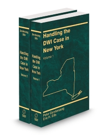 Handling The DWI Case In New York (Gerstenzang), 2025-2026 ed.