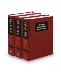 Michigan Criminal Law and Procedure, 2026-1 ed.