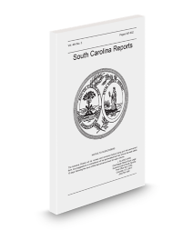 South Carolina Reports Advance Sheets