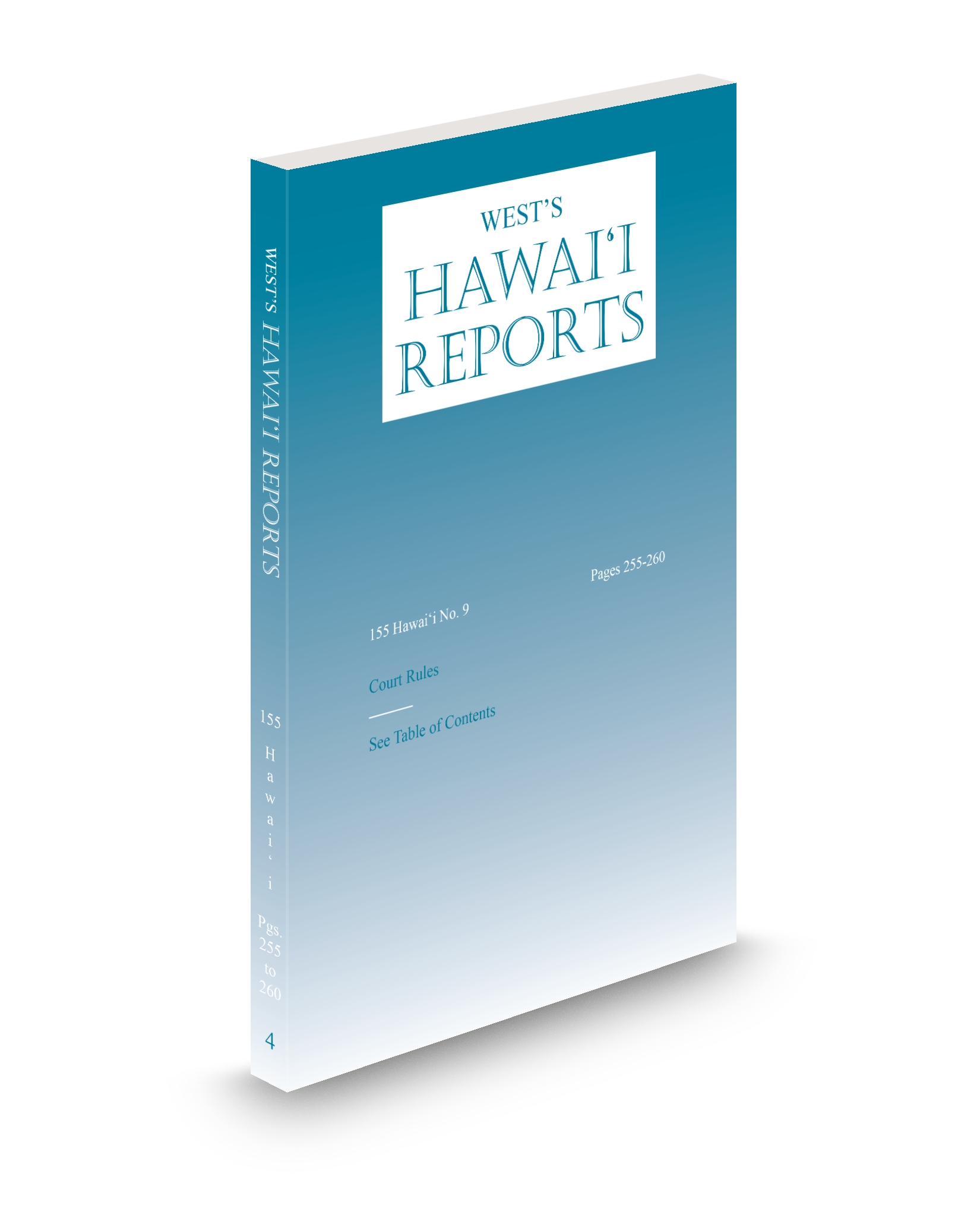 Cover of HI REPORTS ADV SHEET FULL SET