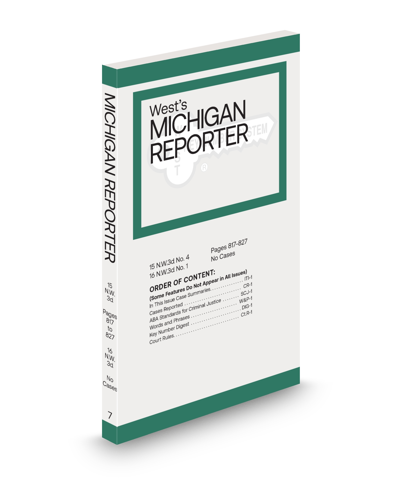 Cover of MI REPORTER ADV SHEET FULL SET