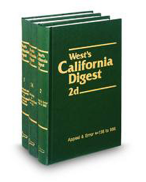 California Digest 2D