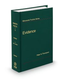 Minnesota Practice V.11 Evidence, 2025 ed.