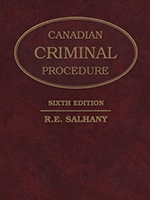 Cover of Canadian Criminal Procedure, Sixth Edition, Binder/looseleaf and eLooseleaf