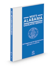 Alabama Code 1975 Legislative Service