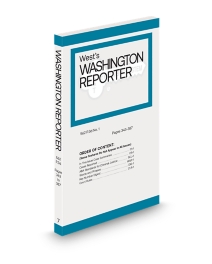 Washington Reporter 3D Advance Sheets
