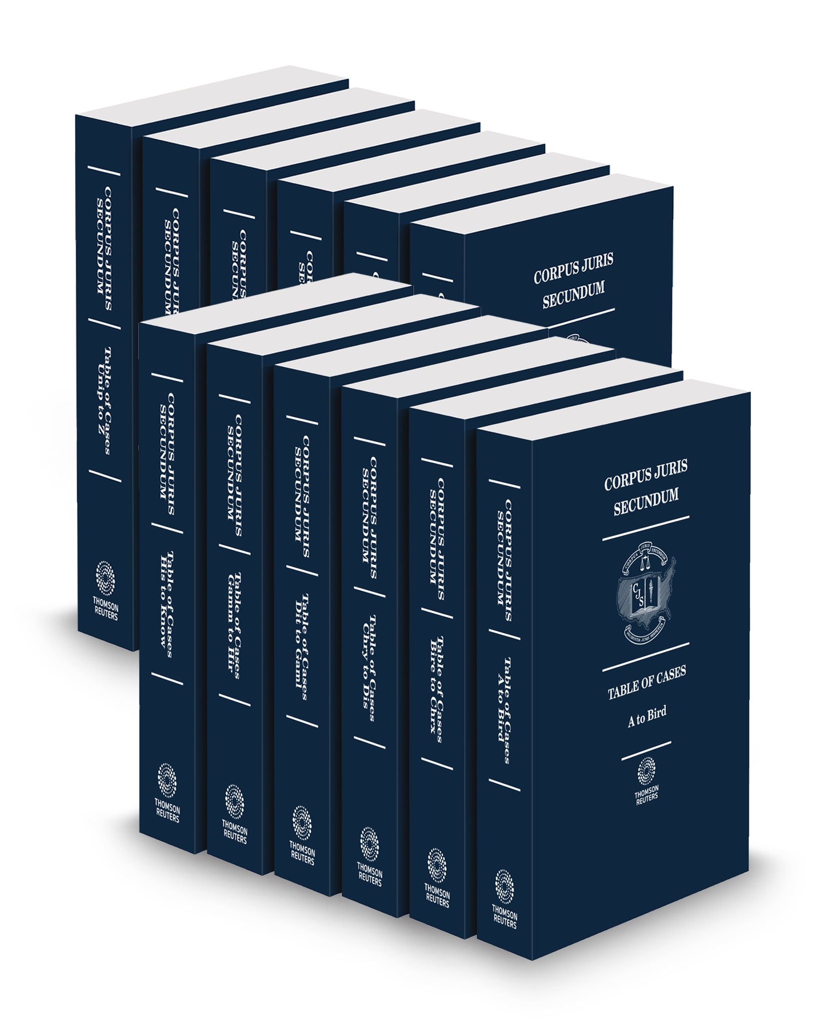 Cover of CJS TABLE OF CASES FULL SET