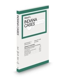 Indiana Cases Advance Sheets