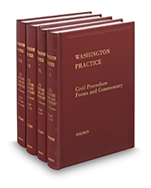Washington Practice V.9-10A Civil Procedure Forms, 2025 ed.