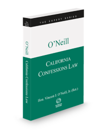 California Confessions Law, 2025-2026 ed.