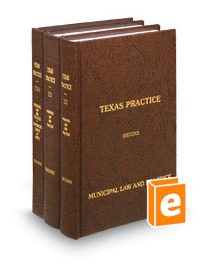Texas Practice V.22-23A Municipal Law and Practice, 2025-2026 ed.