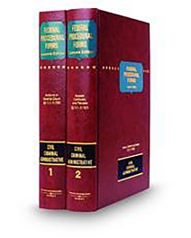 Federal Procedural Forms, 2026 ed.