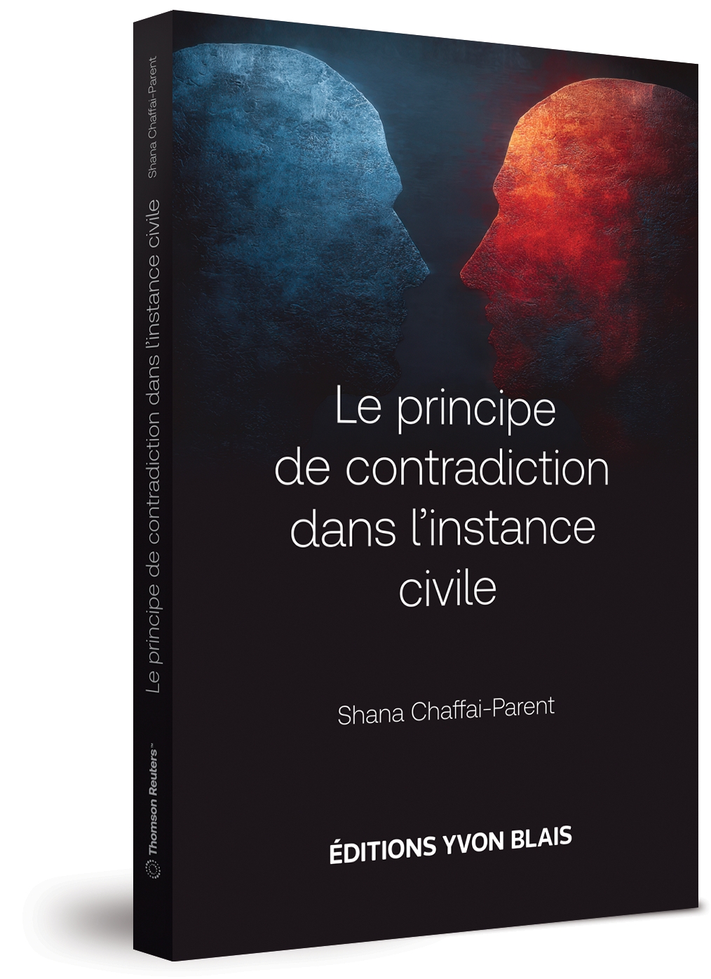 couverture de Le principe de contradiction dans l’instance civile