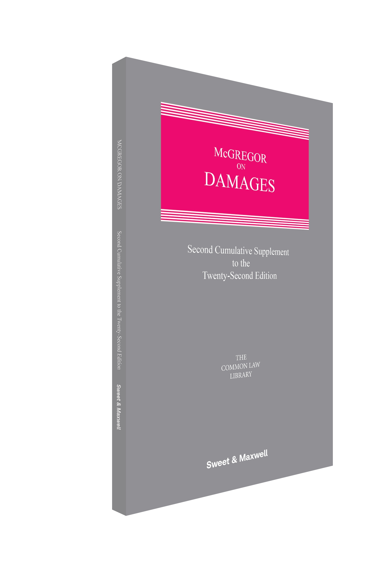 Cover of McGregor on Damages, 22nd Edition, 2nd Supplement, Common Law Library, Print and ProView eBook bundle