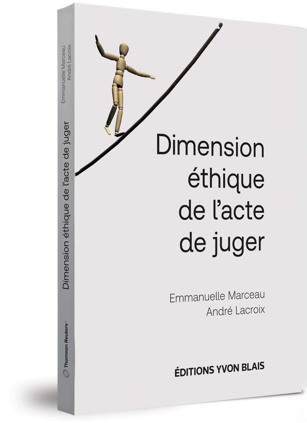 Cover of Dimension éthique de l’acte de juger