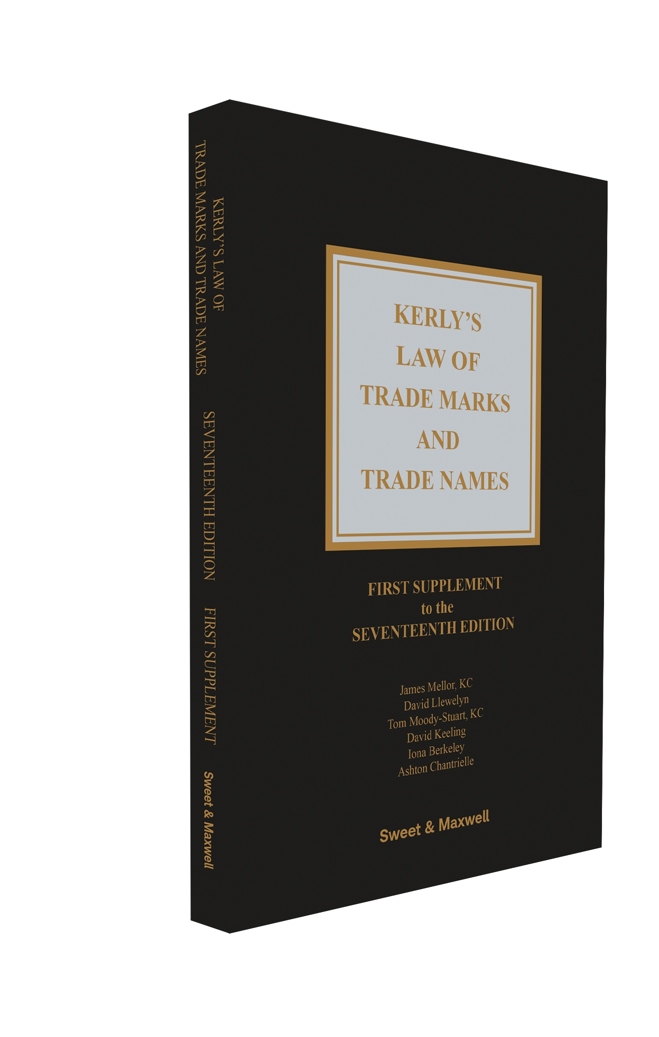 Kerly's Law of Trade Marks and Trade Names, 17th Edition, 1st supplement