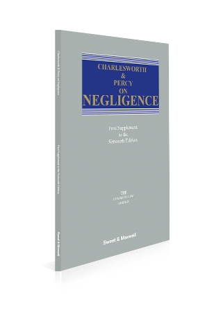 Charlesworth & Percy on Negligence, 16th Edition, 1st supplement