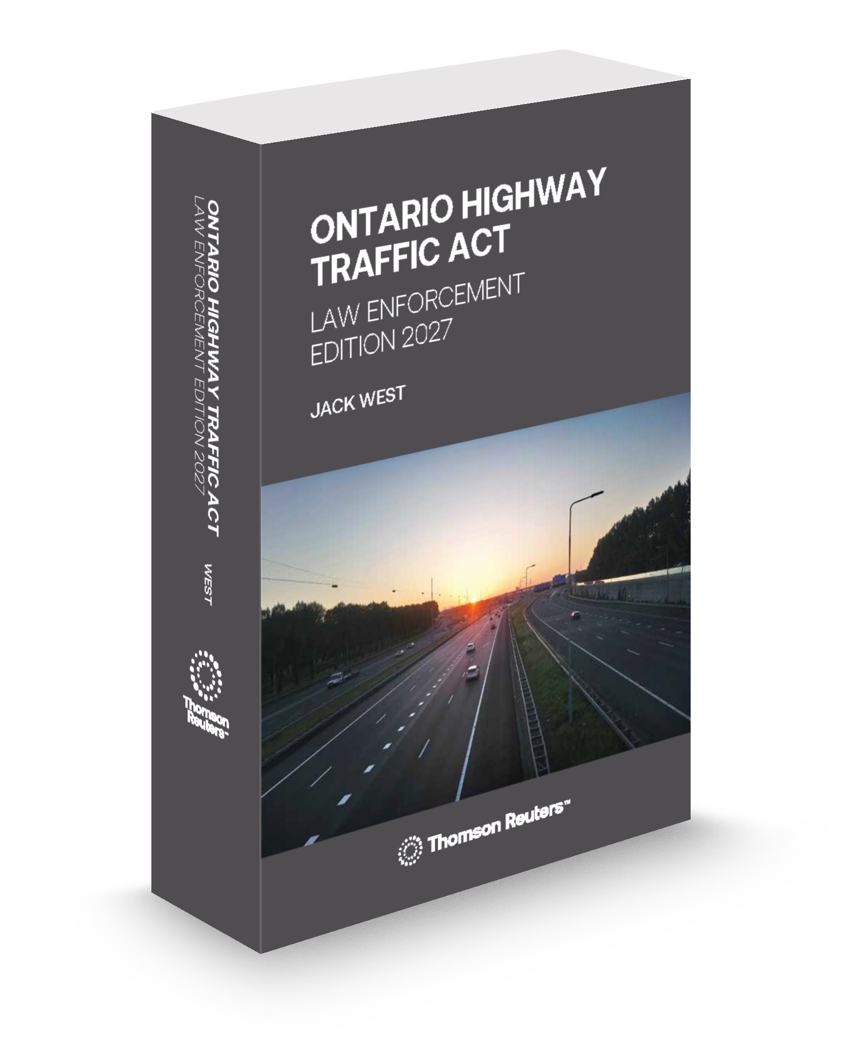 Cover of Ontario Highway Traffic Act - Law Enforcement Edition 2027