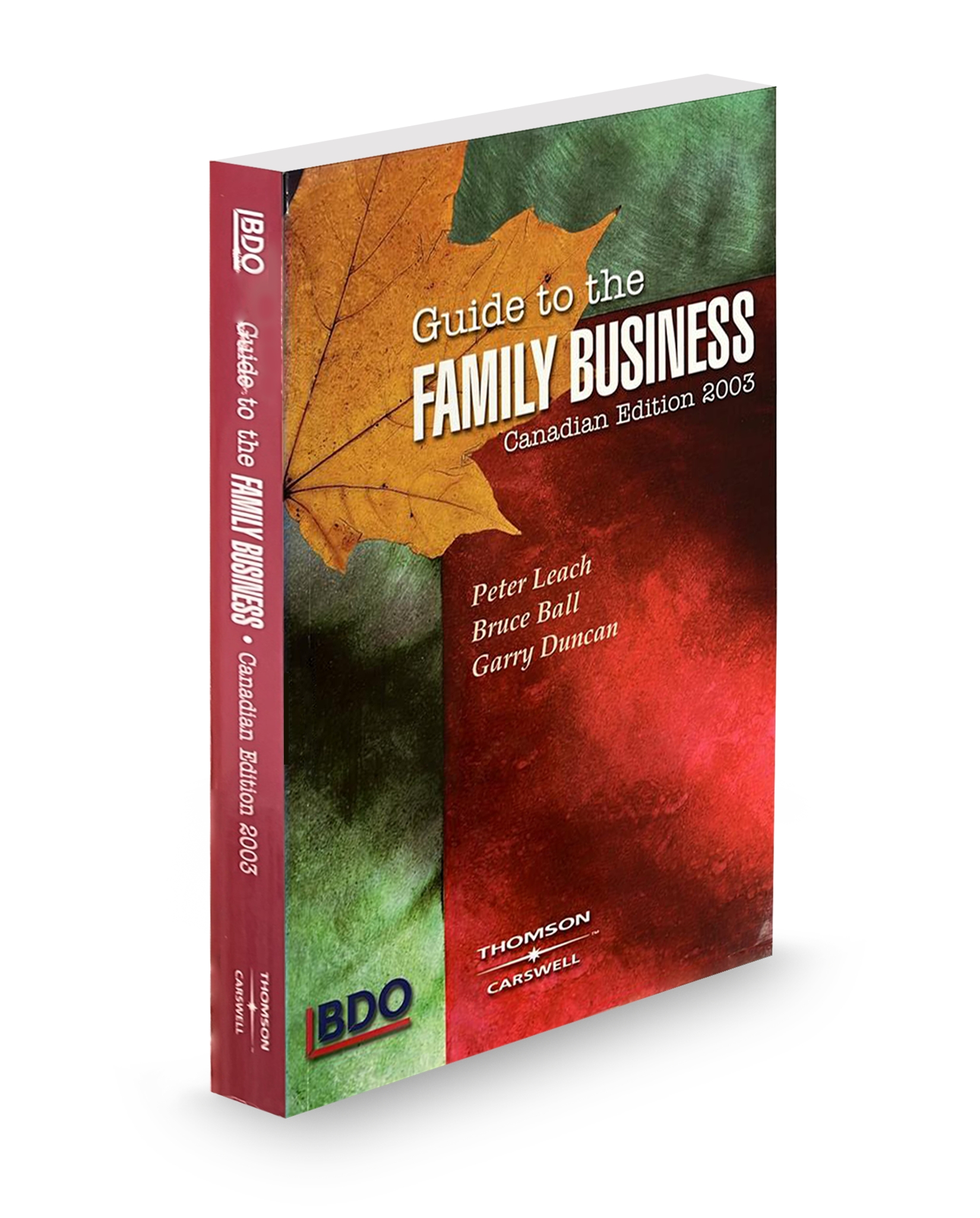 Image of Guide to the Family Business, Canadian Edition 2003, Softbound book