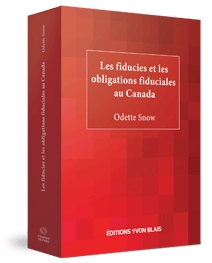 Couverture Les fiducies et les obligations fiduciales en common law