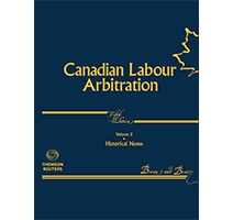 Canadian Labour Arbitration, Fifth Edition