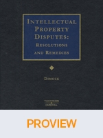 Cover of Intellectual Property Disputes: Resolutions and Remedies, eLooseleaf, Subscription
