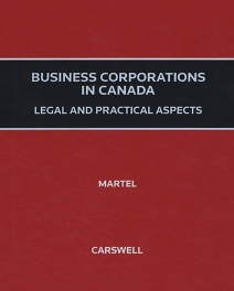 Business Corporations in Canada – Legal and Practical Aspects