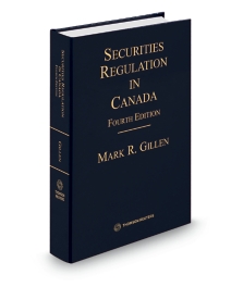 Securities Regulation in Canada, Fourth Edition