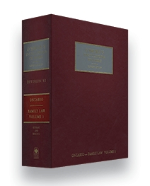 O'Brien's Encyclopedia of Forms, Eleventh Edition, Division VI, Ontario—Family Law