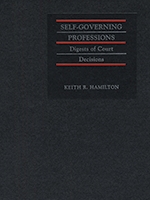 Cover of Hamilton Self-gover Professions Mwk Incl R44