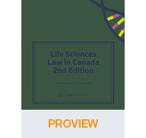 Life Sciences Law in Canada, 2nd Edition