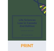 Life Sciences Law in Canada, 2nd Edition
